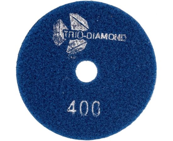 Алмазный гибкий шлифовальный круг Черепашка NEW LINE 100 мм, № 400, сухая шлифовка TRIO-DIAMOND 339040 