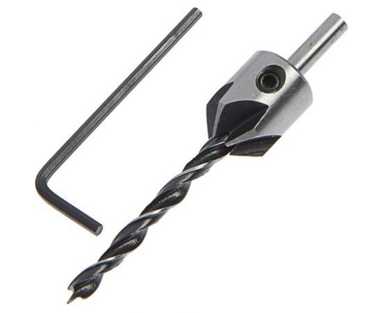 Сверло с зенкером (5х85 мм) ТУНДРА 4506450 