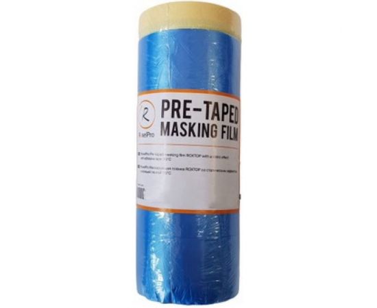 Плёнка маскирующая ROXTOP с клеящей лентой (1 шт; 0.65х33 м) RoxelPro 336224 