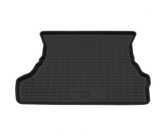 Пластиковый коврик в багажник REZKON черный для LADA ВАЗ 2114 5039010210 