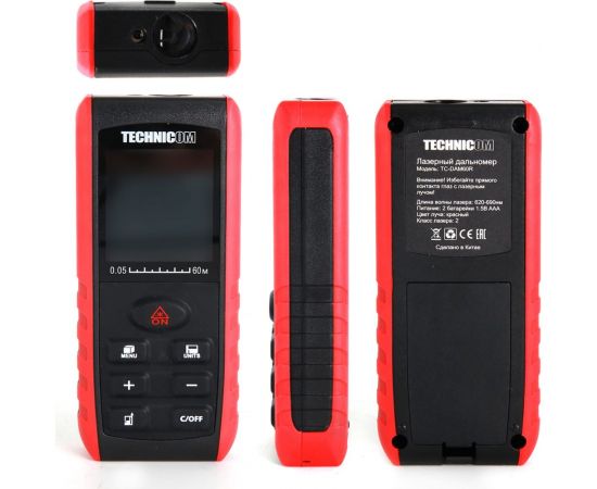 Лазерный дальномер-угломер TECHNICOM TC-DAM60R – изображение 15