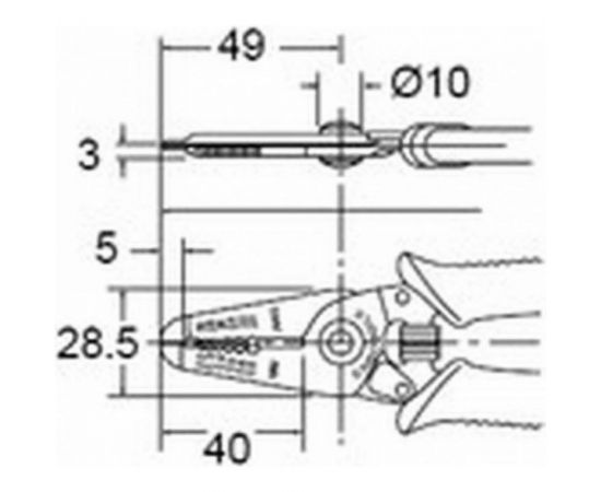 Клещи для зачистки ProsKit 1PK-3002E 00248264 – изображение 2