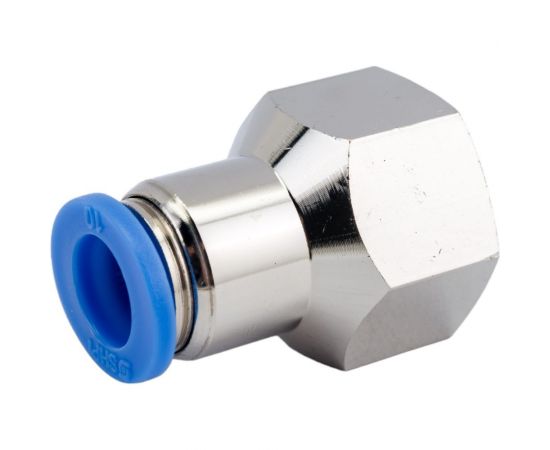 Фитинг цанговый прямой с внутренней резьбой 1/2F для трубки диаметром 10 мм SHPI PCF 10-R04 – изображение 2