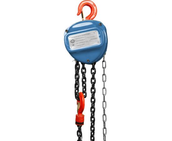 Ручная цепная таль GEARSEN HSZ-C 0,5т х 12м GHSZC 05120 – изображение 2