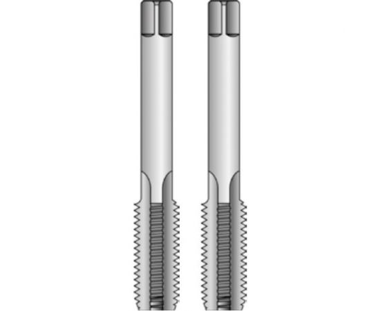Набор метчиков из 2-х шт Bucovice Tools UNF 9/16 -18 115CrV3 116916 – изображение 2