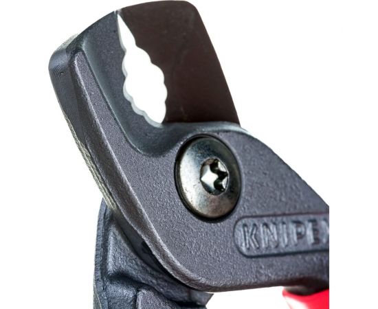 Кабелерез KNIPEX StepCut ступенчатый рез, кабель д. 15 мм, 50 кв.мм, L-160 мм, 1000V KN-9516160 – изображение 3