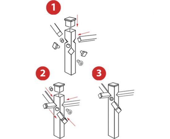 Ограждение GRILLUX Unit зеленое, 600x600 мм, квадрат ВЗР2531-01 – изображение 3