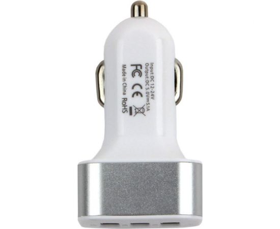 Адаптер питания Ca Cablexpert, 12V-gt;5V 3-USB, 2.1/2/1A, MP3A-UC-CAR17 – изображение 3