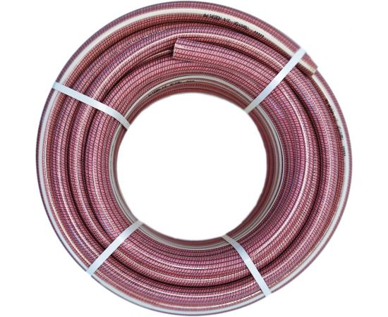 Пятислойный, армированный шланг НОВЭМ ПВХ ЛапотОК ЛПТ 3/4"" 50м, красный – изображение 3