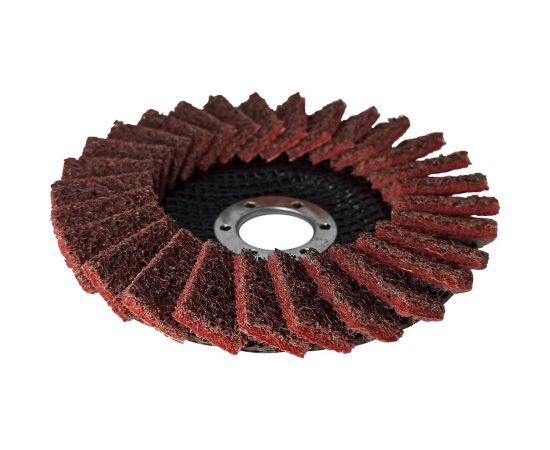 Круг лепестковый полировальный войлочный MEDIUM 125x22 мм vertextools 12125-2 – изображение 3