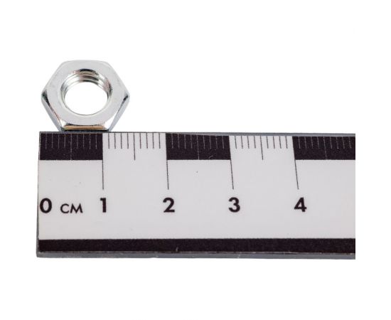 Гайка Море-Метизов DIN 439 класс прочности 6.0, цинк, М8, 500 шт. GAYKA439CM8500M – изображение 3