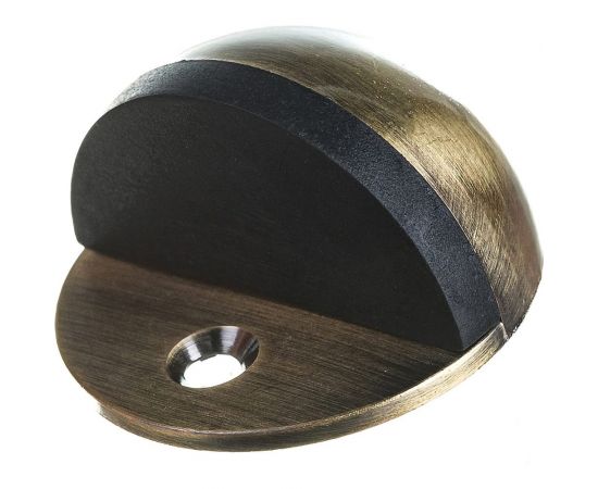 Дверной ограничитель Стандарт (европакет; круглый; старая бронза) 11090 – изображение 3