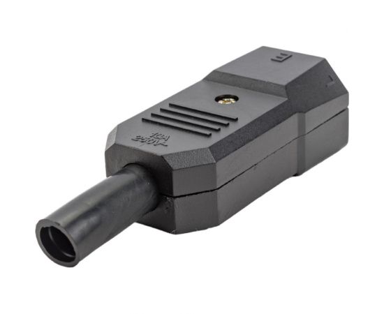 Сетевая вилка Pro Legend 3 PIN пластик на кабель 250V 10A, PL2298 – изображение 3