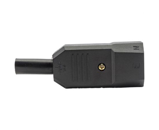 Сетевая вилка Pro Legend 3 PIN пластик на кабель 250V 10A, PL2298 – изображение 4