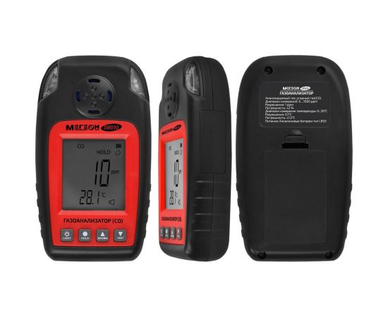 Газоанализатор (измеритель концентрации угарного газа) МЕГЕОН 08010 к0000034420 – изображение 4