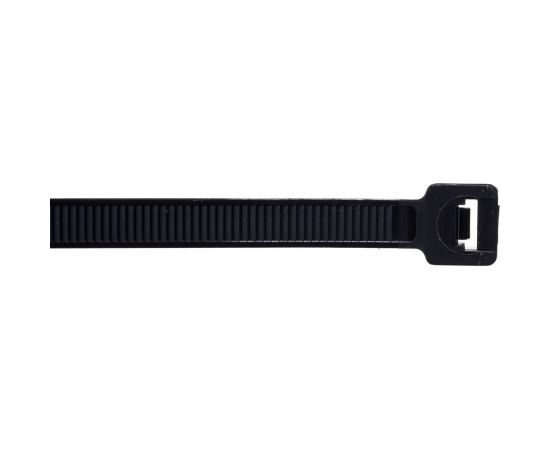 Нейлоновые хомуты Зубр черные, 7.6x400 мм, 50 шт. 309030-76-400 – изображение 5