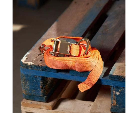 Багажная стяжка для груза с крюками и храповым механизмом REXANT 8 м 80-0242 – изображение 8