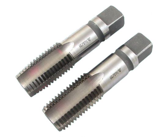 Метчик CNIC 3/8"" UNC 60гр Р6АМ5 дюймовый, м/р., к-т из 2-х шт. 16 ниток/дюйм 56428 