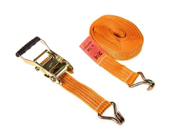 Стяжка груза 10м 2т 50мм с храповым механизмом SKYWAY S03601003 