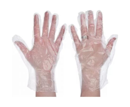 Перчатки полиэтиленовые VETTA 100 шт., р-р M 447-031 