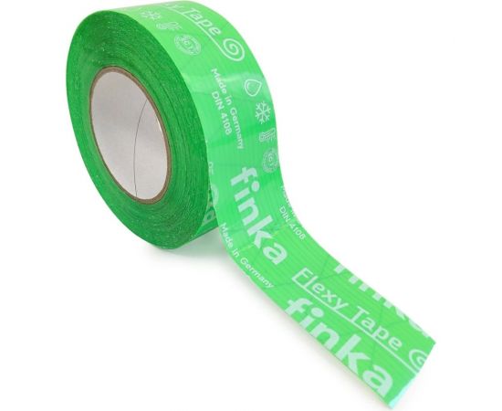 Клейкая лента Finka Flexy Tape 50 ммх25 м для склейки мембраны и пароизоляции, армированная FFT5025 