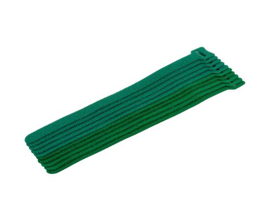 Хомуты-липучки Comfix 230x13 мм, упаковка 10 шт., 1 цвет, зеленый HLCT-230-RP0000X 
