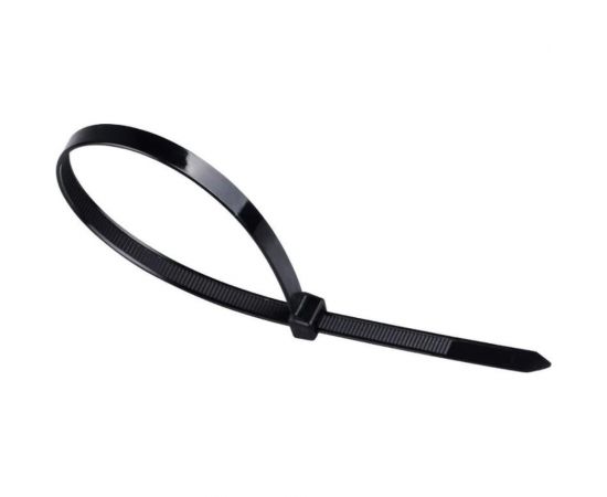 Нейлоновая стяжка (хомут) OXCRAFT 3,6х250 мм, черная, 100 шт. УТ-00008169 