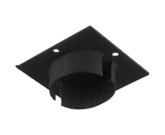 Оголовок для сваи Русская Свая 150x150x3 мм, d57 мм, черный Og-57-150 