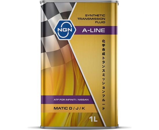 Трансмиссионное масло NGN A-LINE ATF Matic D/J/K синтетическое, 1л V182575190 