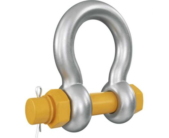 Омегообразная грузовая скоба Центр грузоподъемного оборудования DIN 833, с гайкой, Q=17 т 4687203388225 