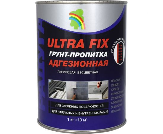 Адгезионная грунт-пропитка Радуга Ultra Fix 0,9 л 4630058020710 