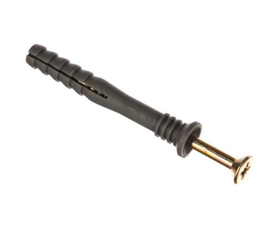 Дюбель-гвоздь Невский Крепеж 8х60 пот. манжета, полипропилен 75 шт. 800542 