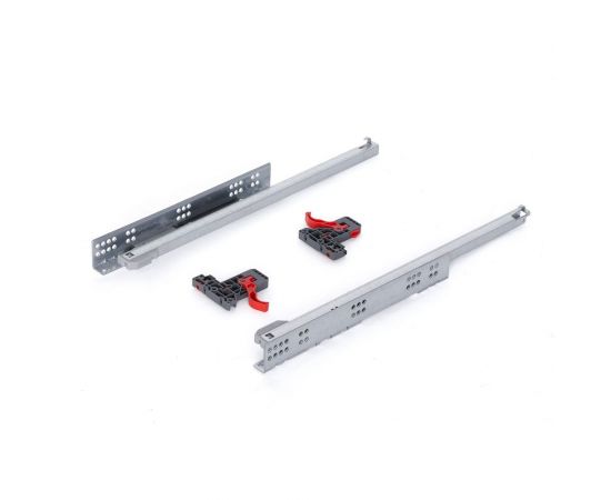 Направляющая частичного выдвижения с доводчиком SAMET SMART SLIDE, Lock-Fix 500 мм СТ-00001275 