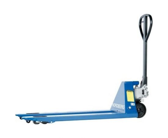 Складская гидравлическая тележка NORDBERG 2,5 т, с ПУ колесами (прослеживаемая) N3902-25 