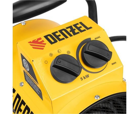 Тепловая пушка Denzel SFH-5000, 230 В, 400 м3/ч, 3 режима, вентилятор, 3000/4500 Вт 96438 – изображение 11