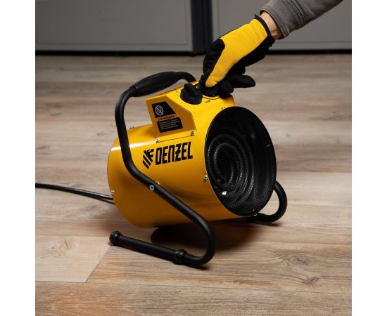 Тепловая пушка Denzel SFH-5000, 230 В, 400 м3/ч, 3 режима, вентилятор, 3000/4500 Вт 96438 – изображение 14
