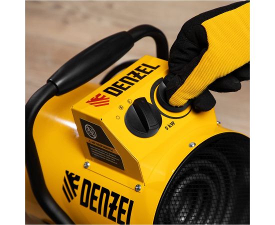 Тепловая пушка Denzel SFH-5000, 230 В, 400 м3/ч, 3 режима, вентилятор, 3000/4500 Вт 96438 – изображение 15