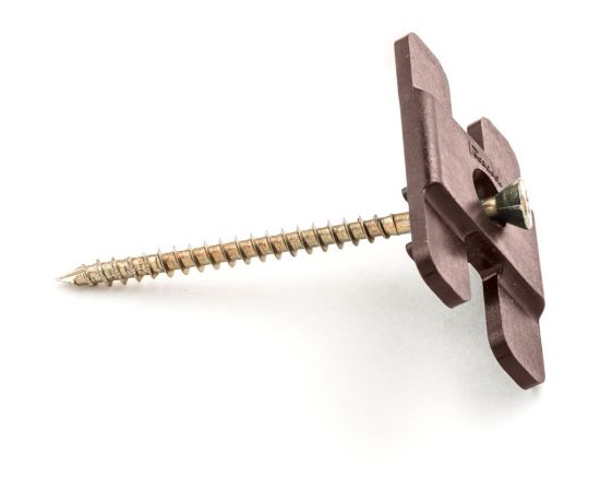 Крепеж Гвозdeck Termo с саморезом 3,5х55, ЦЖ, 100 шт. 10150004PA00WG01 – изображение 2