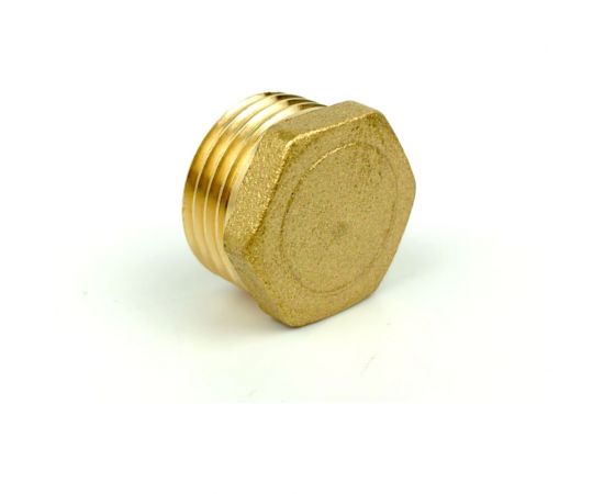 Заглушка Brassco G1/2 НР Standart, 5 шт 4961513 – изображение 2