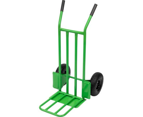 Двухколесная ручная тележка СТРОЙМАШ откидная платформа 312x395 мм, грузоподъемность 200 кг, ТД-200.01.000 17027 – изображение 2