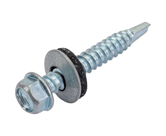 Кровельный саморез Daxmer 5,5х38 цинк, сверло №3, 200 шт. 304388 – изображение 2