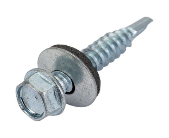 Кровельные оцинкованные шурупы INTERFIX 5,5x32, 7 кг 30025 – изображение 2