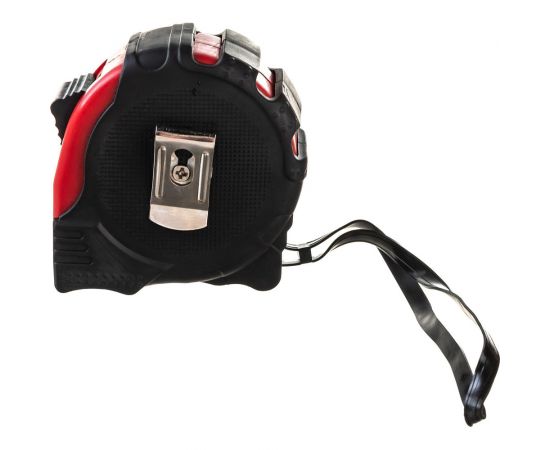 Рулетка с обрезиненным корпусом РОКОТ 7,5мх25мм, 3 фиксатора 658-039 – изображение 2