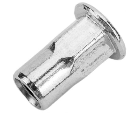 Резьбовая нержавеющая шестигранная заклепка с цилиндрическим бортиком KREPFIELD М5x13,5 мм, ART 1029, А2, 20 шт. 1029ГАЙКАЗАКЛЕПКАМ5Х13,5-20 – изображение 2