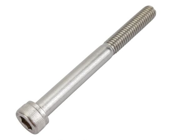 Нержавеющий винт с цилиндрической головкой KREPFIELD M6x60 мм, DIN 912, А2, внутренний шестигранник, неполная резьба, 16 шт. 912A2ВИНТПР6Х60-16 – изображение 2