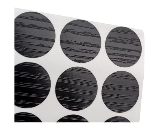 Заглушка Tech-Krep самоклейка 18 мм венге 24 шт. пакет 148101 – изображение 3