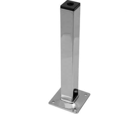 Ножка Tech-Krep металл, квадрат, нерегулируемая, 25x25x200 мм, хром - накл. 152148 – изображение 3