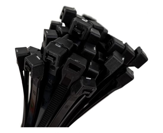 Стяжка для кабеля ZOLDER МИКС 2,5х100мм/4,8х120мм/4,8х200мм, 50/50/50шт. D7-150Ч – изображение 3