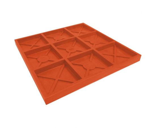 Плитка ООО ТК "Титан" 500x500x35 мм Булыжник кирпич 505035БуКЭ – изображение 3