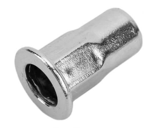 Резьбовая нержавеющая шестигранная заклепка с цилиндрическим бортиком KREPFIELD М5x13,5 мм, ART 1029, А2, 20 шт. 1029ГАЙКАЗАКЛЕПКАМ5Х13,5-20 – изображение 3